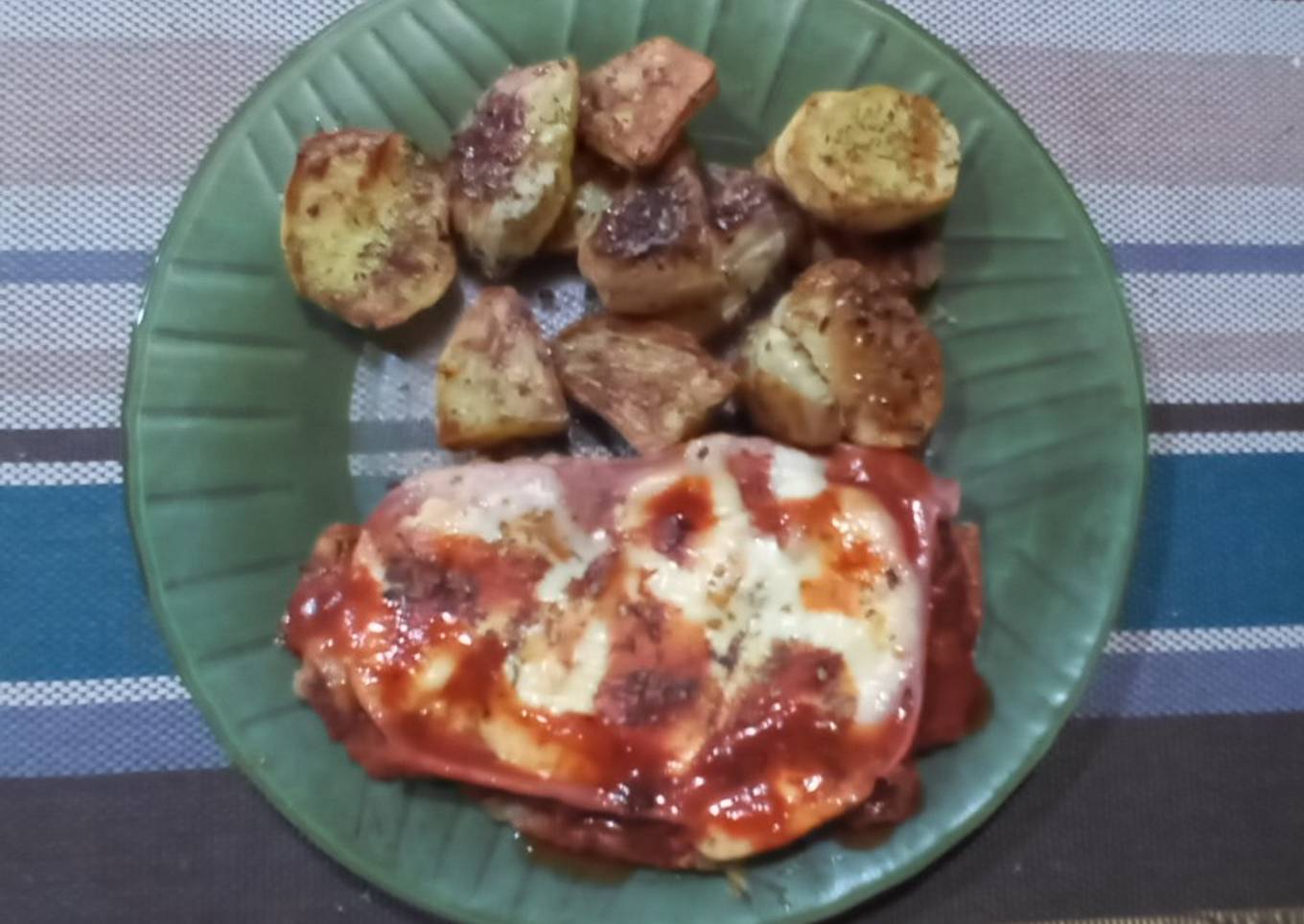 Milanesas a la Napolitana de ternera !!!! 😋😄😉😉😋😋