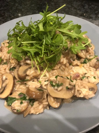 Easy Way Prepare Chicken &amp; mushroom risotto the Can Spoil the Tongue Really delicious