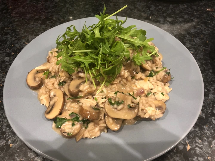 Easy Way Prepare Chicken & mushroom risotto the Can Spoil the Tongue Really delicious