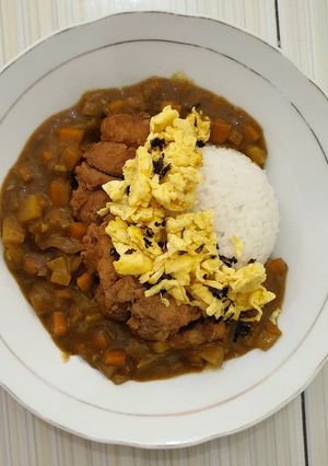 Foto resep Fish katsu curry donburi