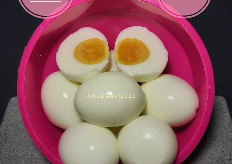 Langkah Mudah untuk Menyiapkan #52 Telur Rebus 5 menit Anti Gagal