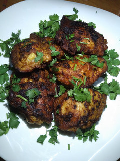 A picture of Pan Fried Garlic Chicken.