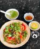 Miến xào thịt gà