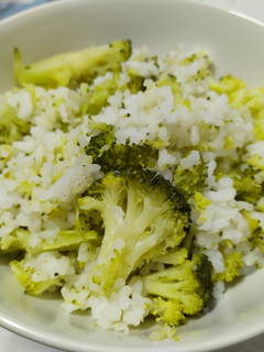Una foto de Arroz con brócoli