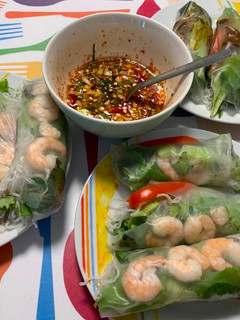 超簡單越式春捲 的食譜成品照片
