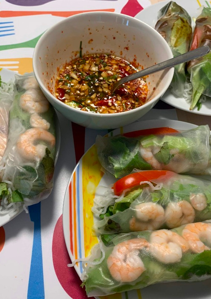 超簡單越式春捲 的食譜成品照片