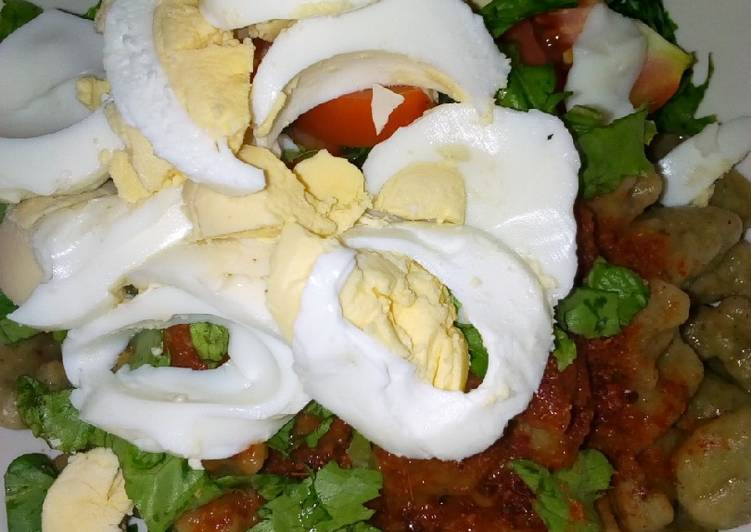 Recipe of Ultimate Dan wake with salad Cooking Basics for Beginners