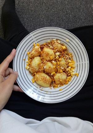 Foto resep Kentang + Jagung panggang