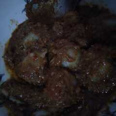 รูปของ Cilok maizena bumbu kacang