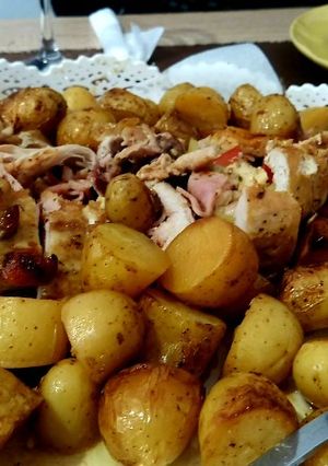 Φωτογραφία της συνταγής Ρολό κοτόπουλο του Άκη. 🍗