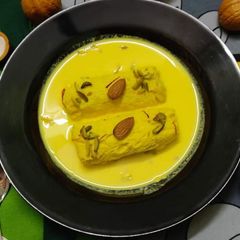 Bread Malai Roll A picture of Bread Malai Roll.
