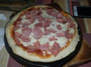 Una foto de pizza saludable