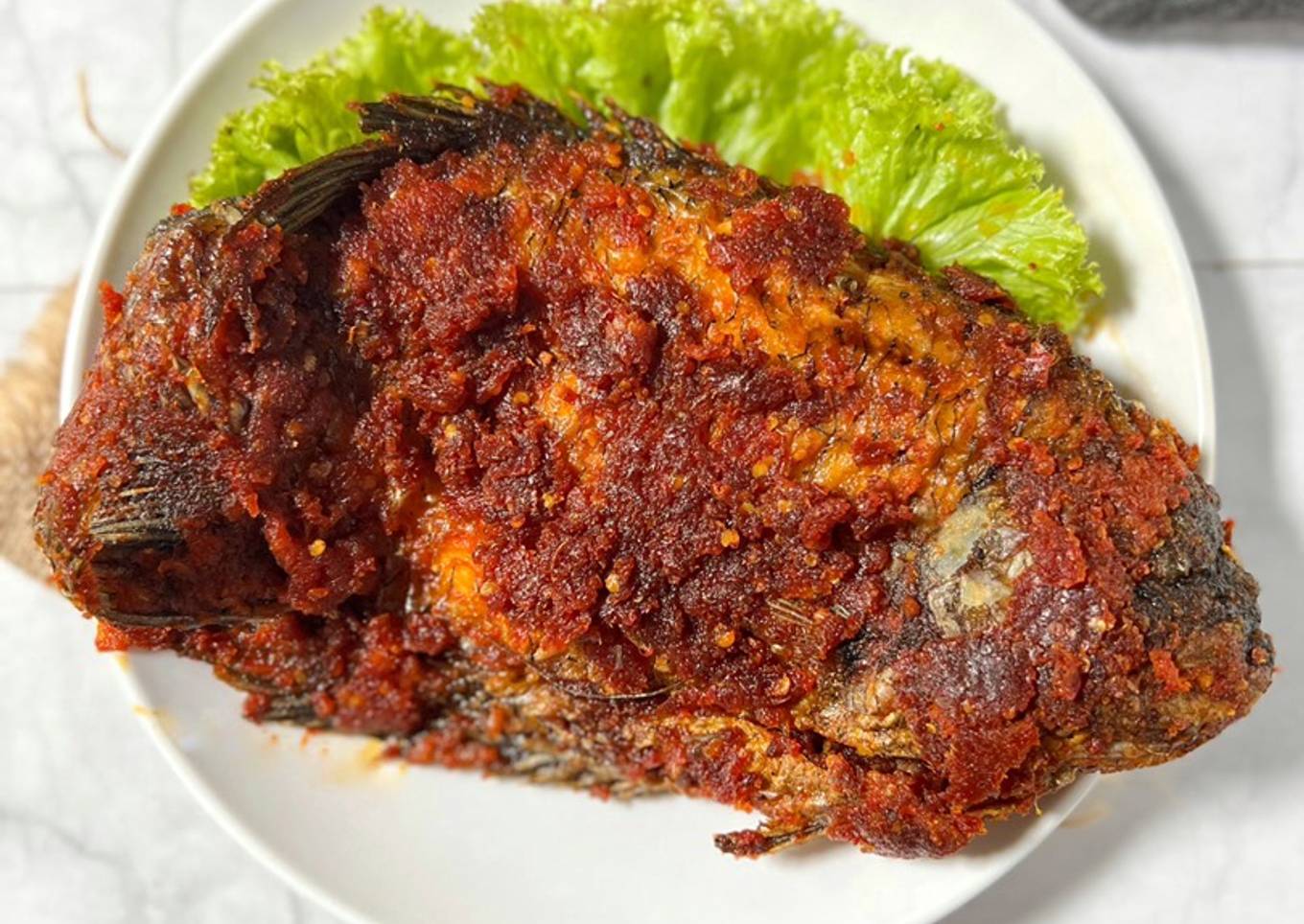 Gurame Bakar Bumbu Rujak