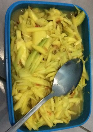 Foto resep Asinan mangga muda