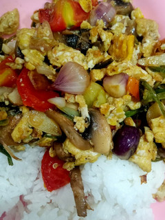 Foto resep Orak Arik Telur Bawang Pedas