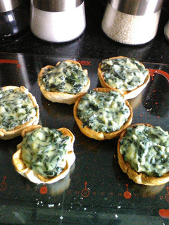 Una foto de Mini tartas de acelga
