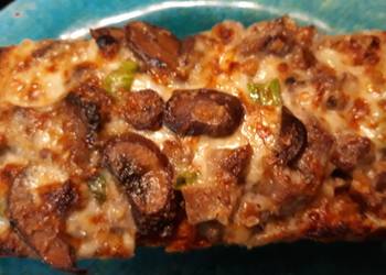 Easy Fast Cooking Cheesy Mushroom Toast Home Style