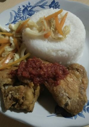 Foto resep 22. Ayam geprek
