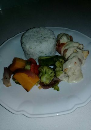A picture of Sunday lunch.