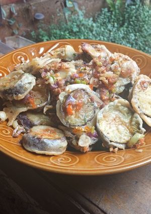 Foto resep Terong masak bawang