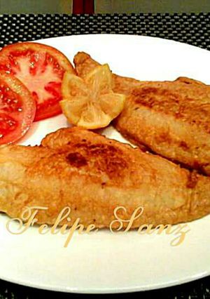 Una foto de Filetes de bacalao a la romana