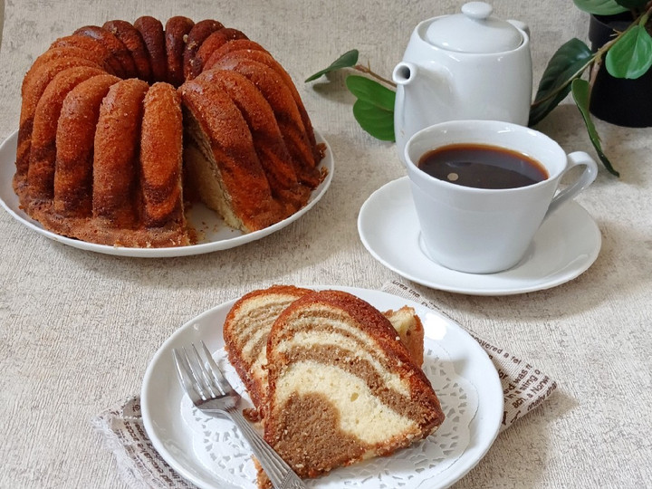 Resep Zebra Cake Putih telur Bahan Sederhana