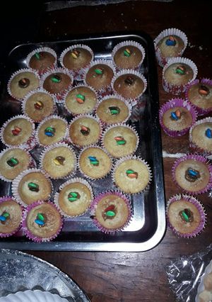 Una foto de Cupcakes de vainilla rellenos