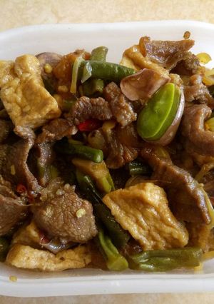 Foto resep Oseng2 (Tahu,Daging,kacangPanjang,cambah,Pete)