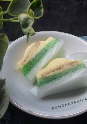 Foto resep Puding tiga lapis
