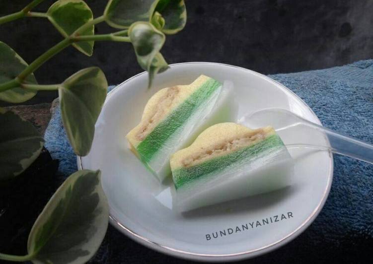 Cara Gampang Membuat Puding tiga lapis yang Bikin Ngiler