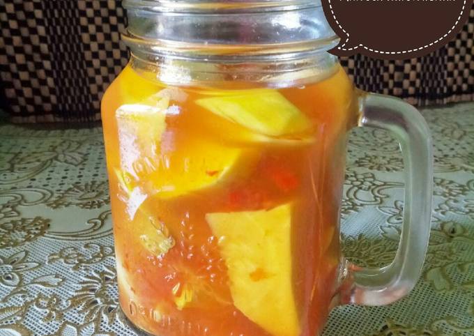 Resep Asinan Buah Salak Mangga, Sempurna