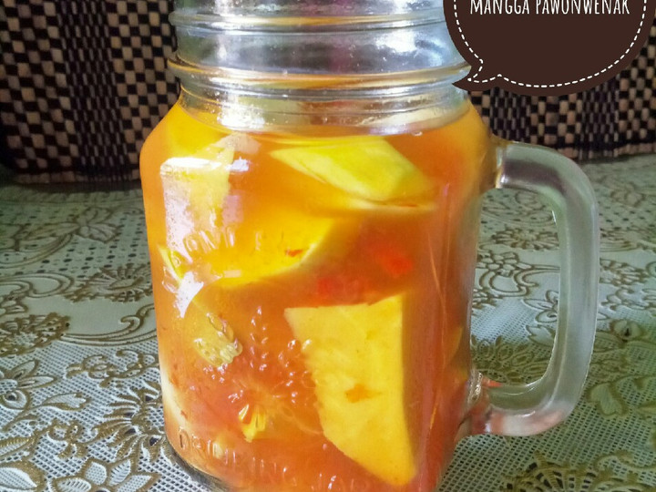 Resep Asinan Buah Salak Mangga, Sempurna