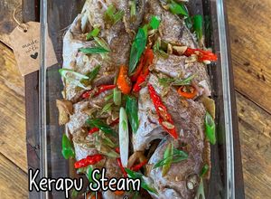 Foto resep Kerapu Steam Hongkong