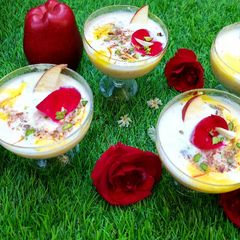 Apple Kheer 🍎 A picture of Apple Kheer 🍎.
