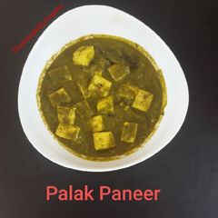 Palak paneer A picture of Palak paneer.
