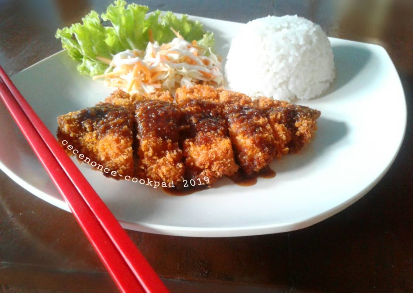 Chicken Katsu Saus Teriyaki - resep kuliner nusantara