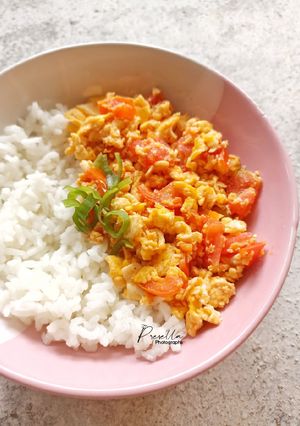 Foto resep Tomato Scramble Egg