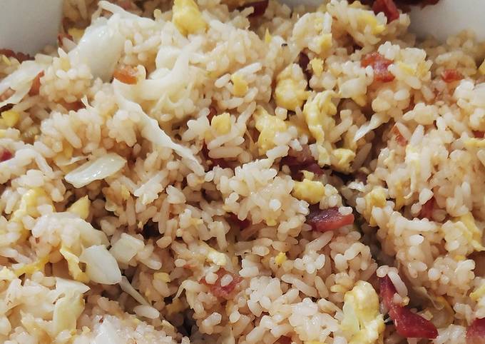 Resep Nasi Goreng Bacon Babi (Non Halal) yang Bikin Ngiler