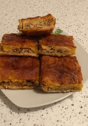 Φωτογραφία της συνταγής Κιμαδόπιτα 🥚🧅🍅