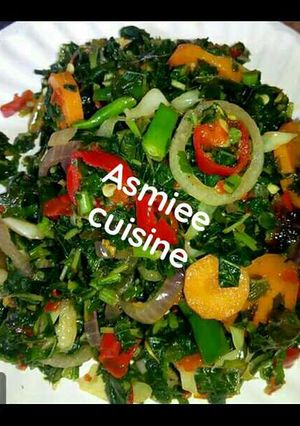 A picture of Vegetables sauce.
