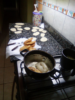 Una foto de Tortas fritas sin aceite