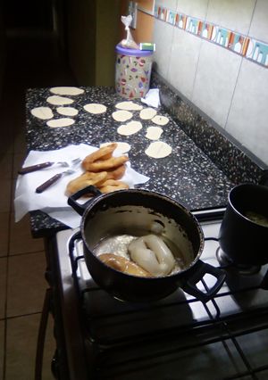 Una foto de Tortas fritas sin aceite