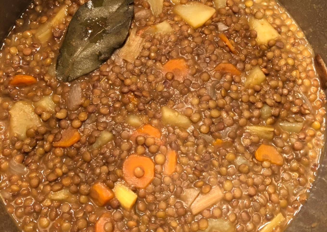 Lentejas con verduras