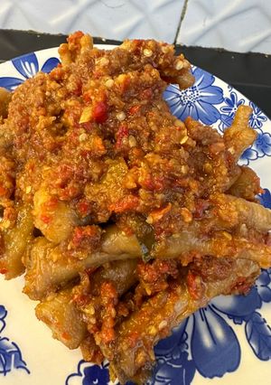 Foto resep Ceker Balado Pedas