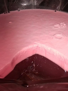 Una foto de Gelatina con crema