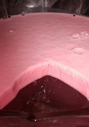 Una foto de Gelatina con crema