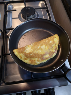 Una foto de Omelette jamón y queso