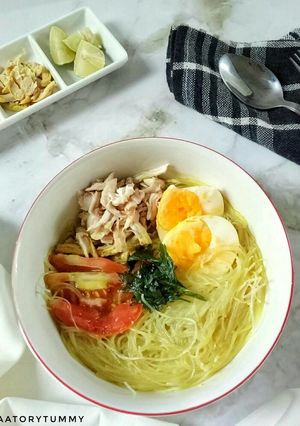 Foto resep Soto ayam kuah tanpa santan
