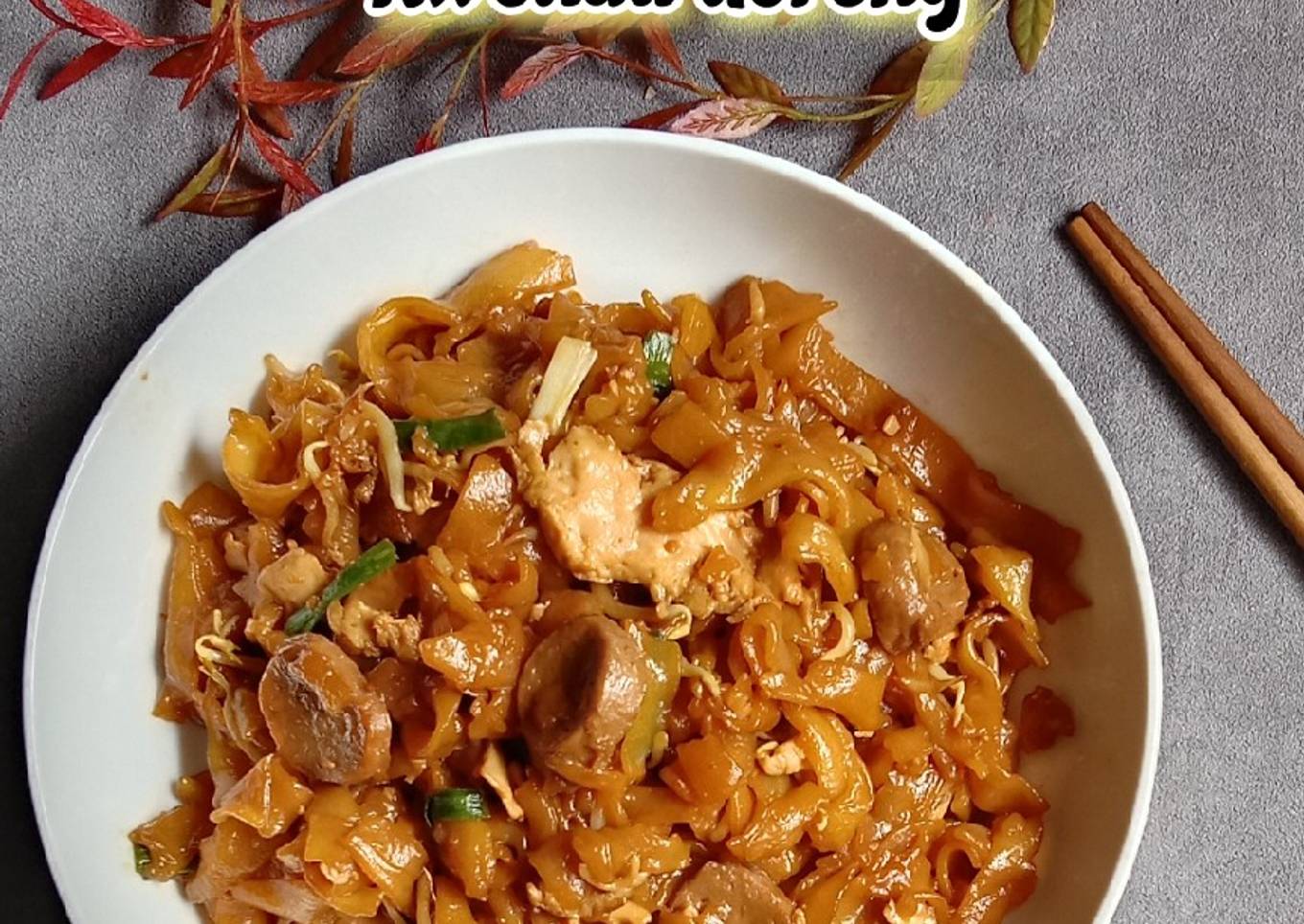 Kwetiau Goreng Simple