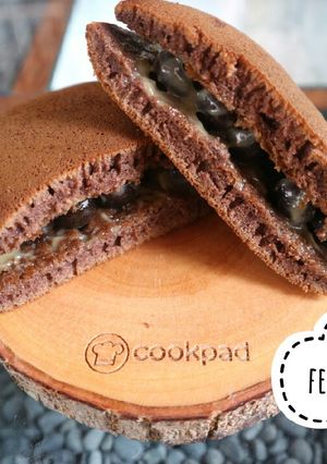 Foto resep Dorayaki Beng-Beng Isi Thai Tea Custard&Bubble Kekinian